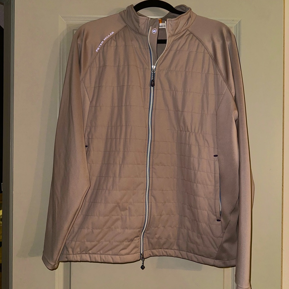 Khaki Peter Millar performance jacket